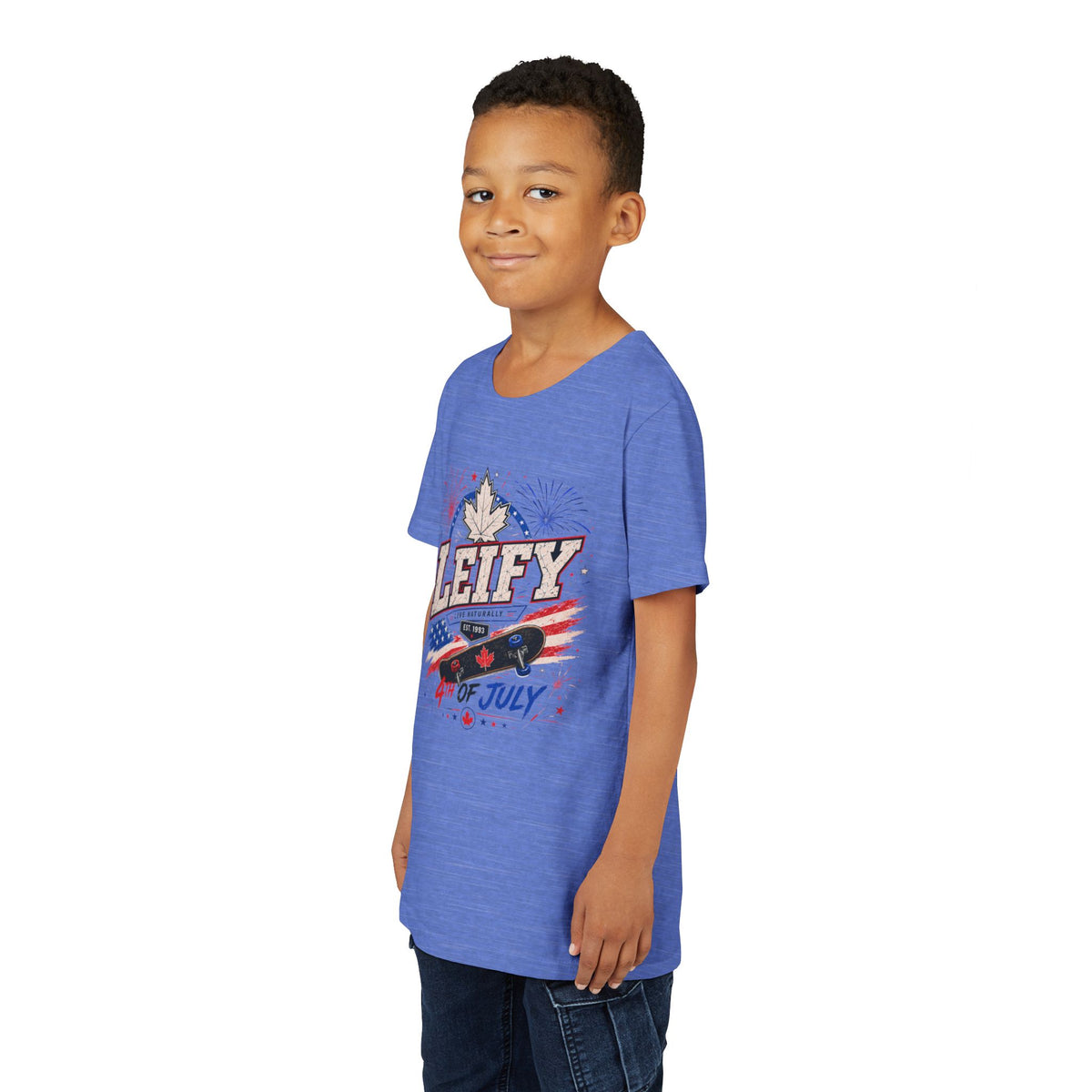 4th of July YOUTH Tee by LEIFY