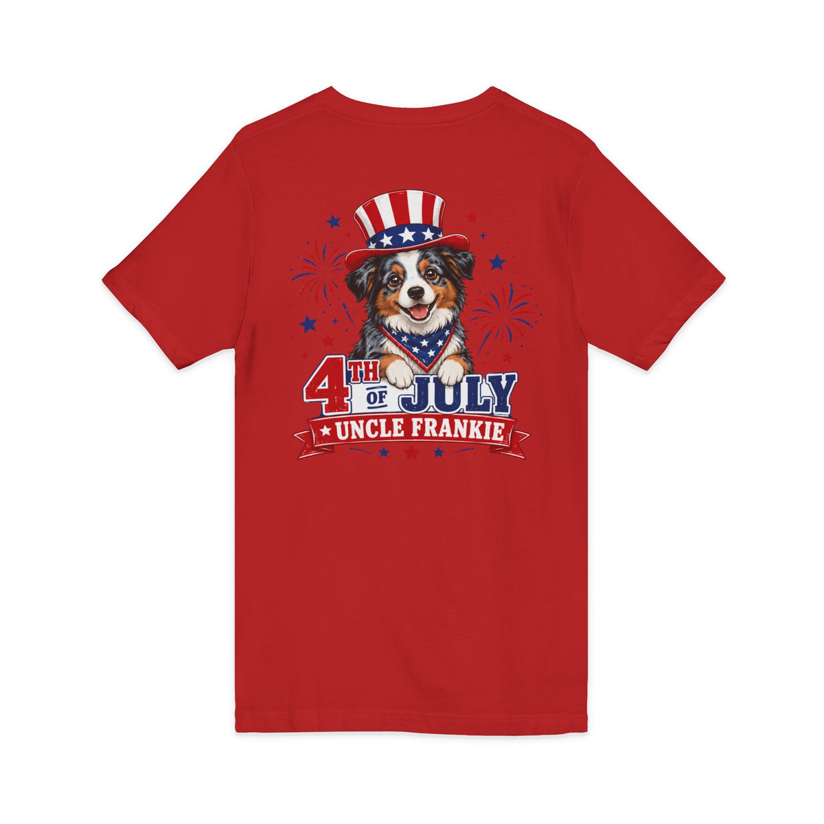 4th of July Uncle Frankie Womens V-Neck
