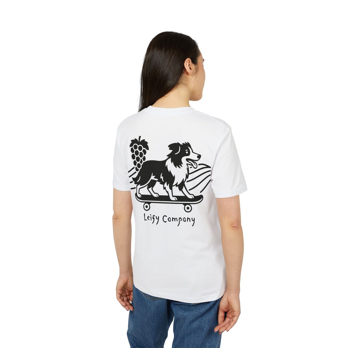 Frankie Vineyard Tee by LEIFY (Black) (Ships from UK)