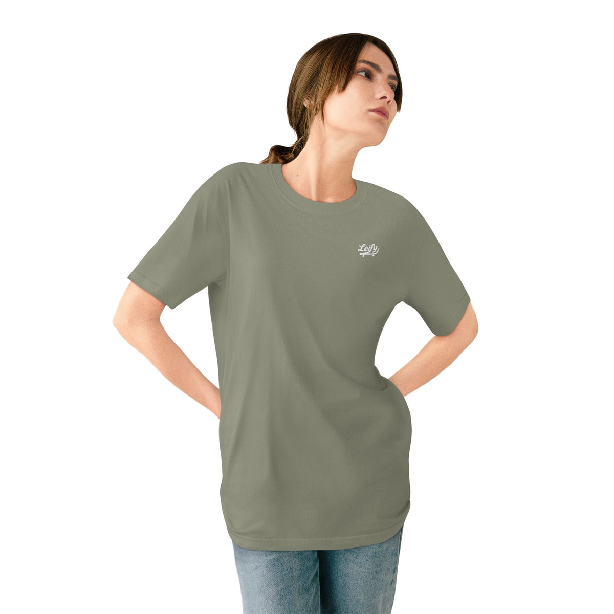 Frankie Skating Tee by LEIFY (White)