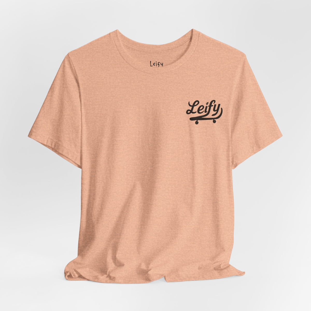 Frankie Skating Tee by LEIFY (Teal Lettering) (US)