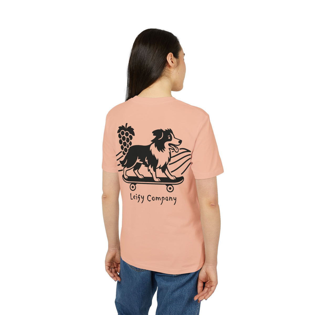 Frankie Vineyard Tee by LEIFY (Black) (Ships from UK)