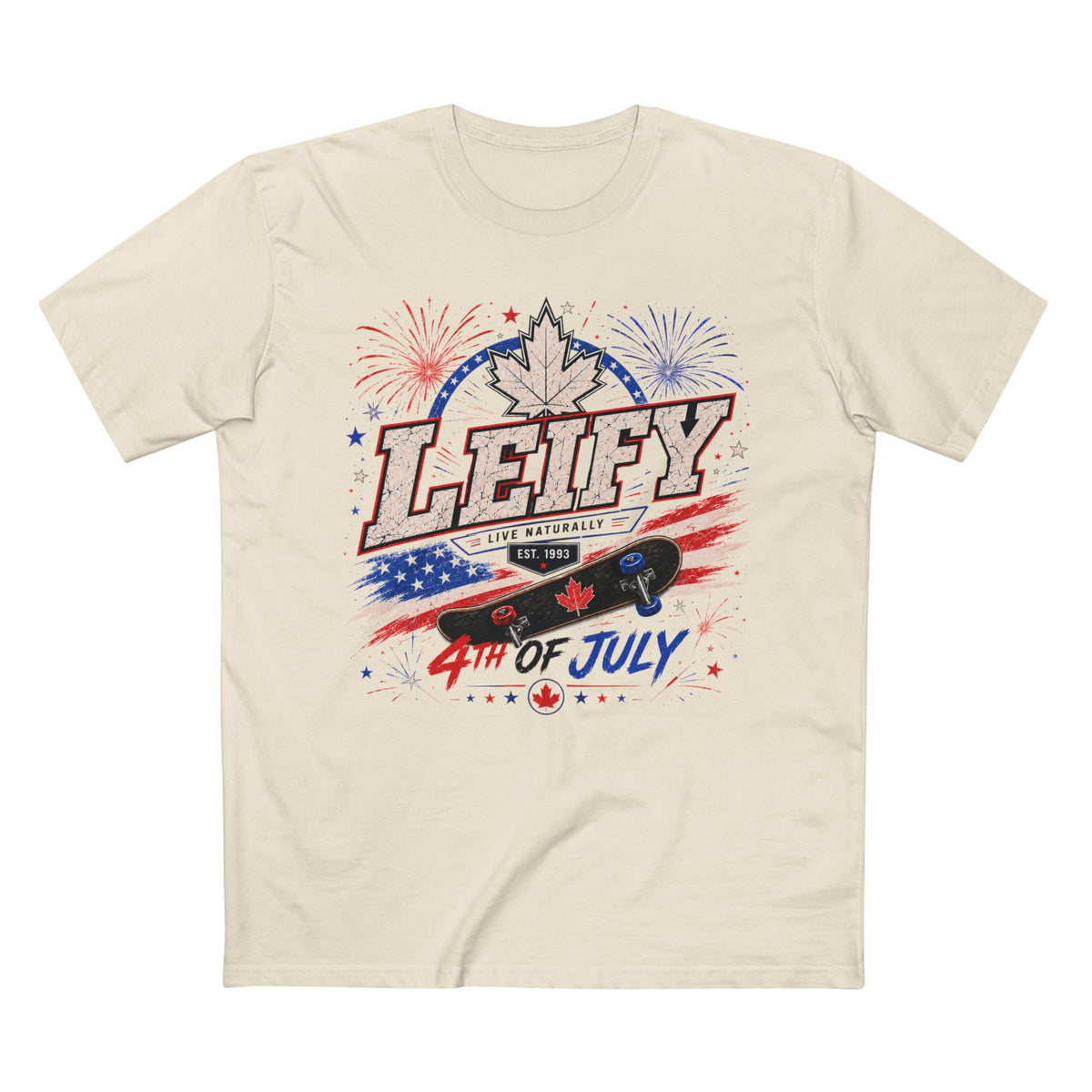 4th of July Tee by LEIFY