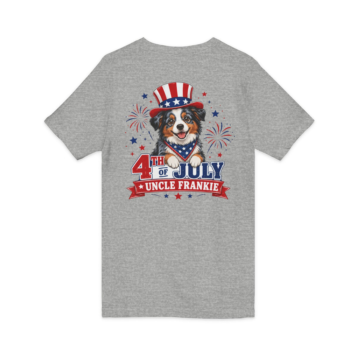 4th of July Uncle Frankie Womens V-Neck