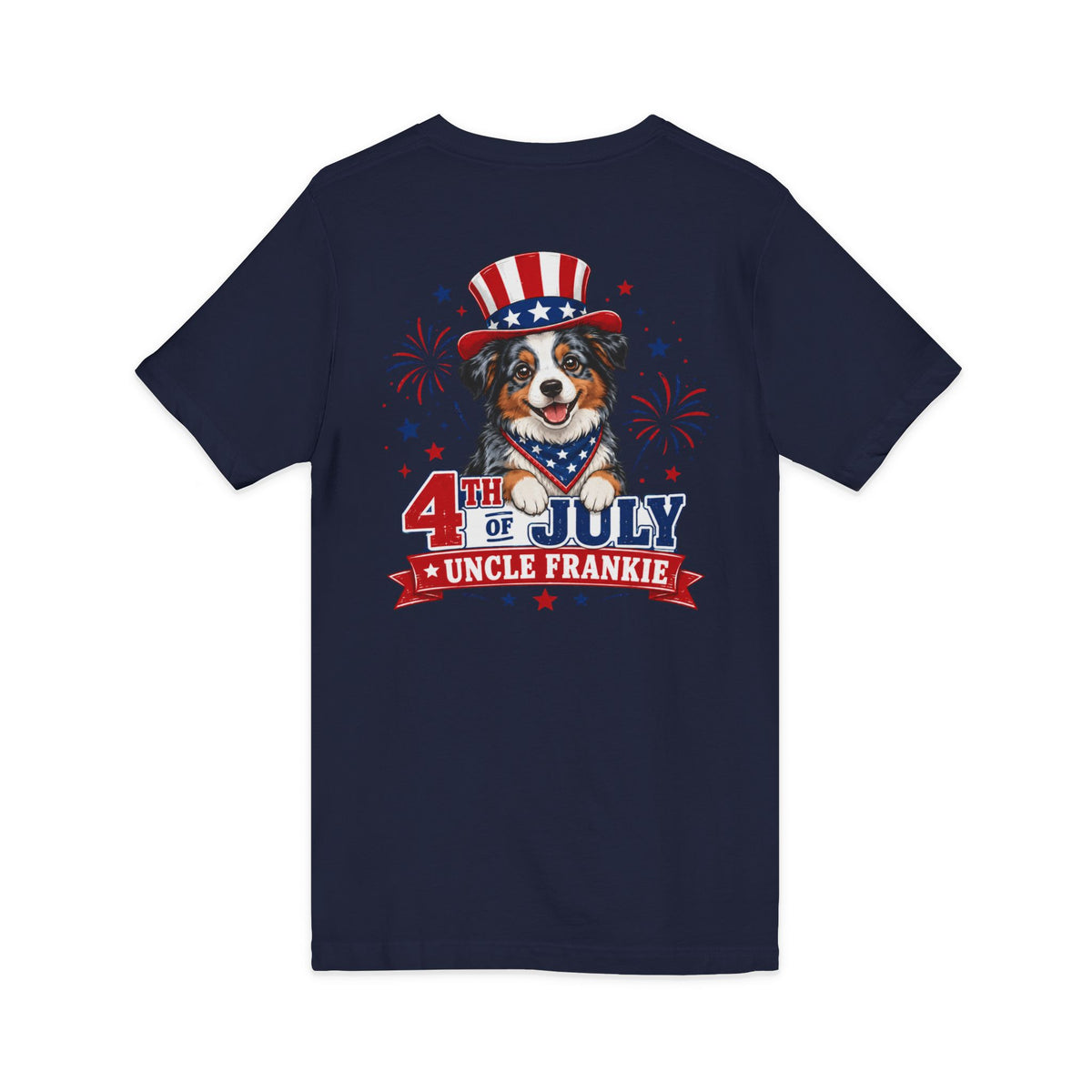 4th of July Uncle Frankie Womens V-Neck
