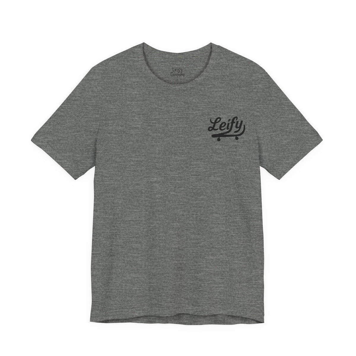 Frankie Skating Tee by LEIFY (Teal Lettering) (US)