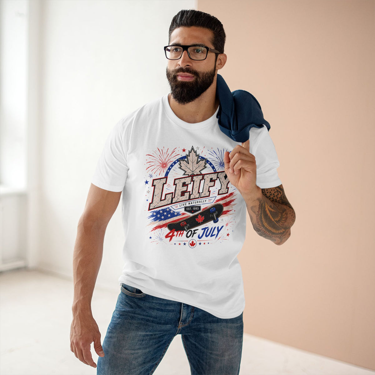 4th of July Tee by LEIFY