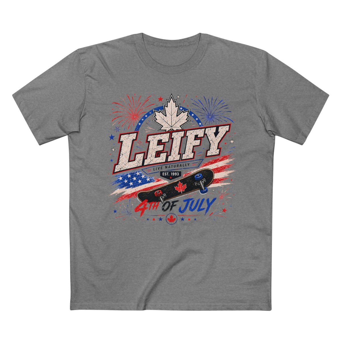 4th of July Tee by LEIFY