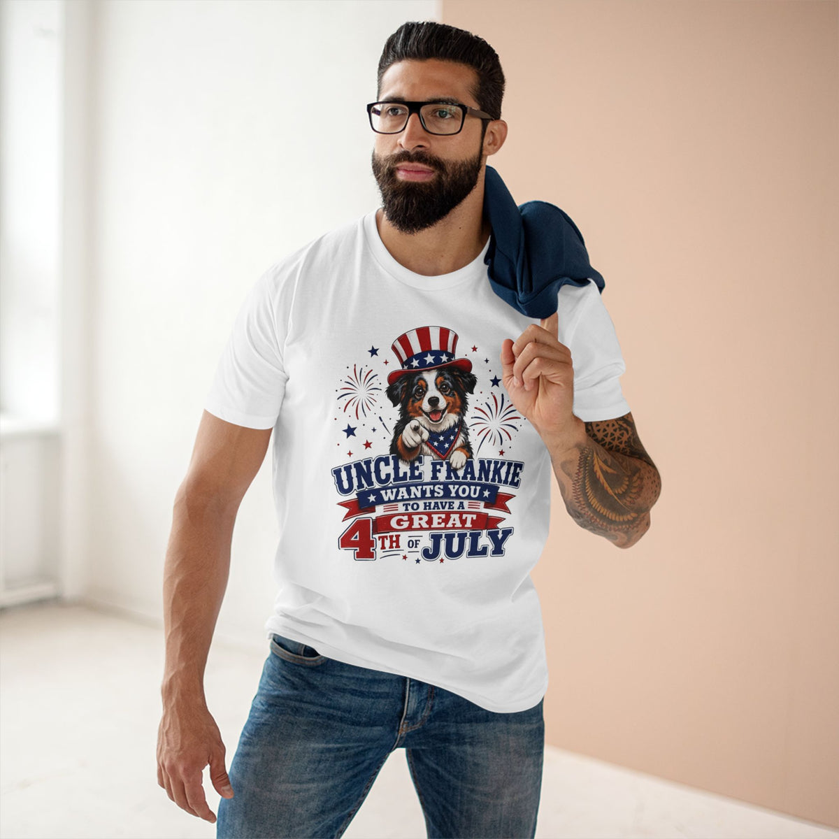 "Frankie Wants You" 4th of July Tee by LEIFY
