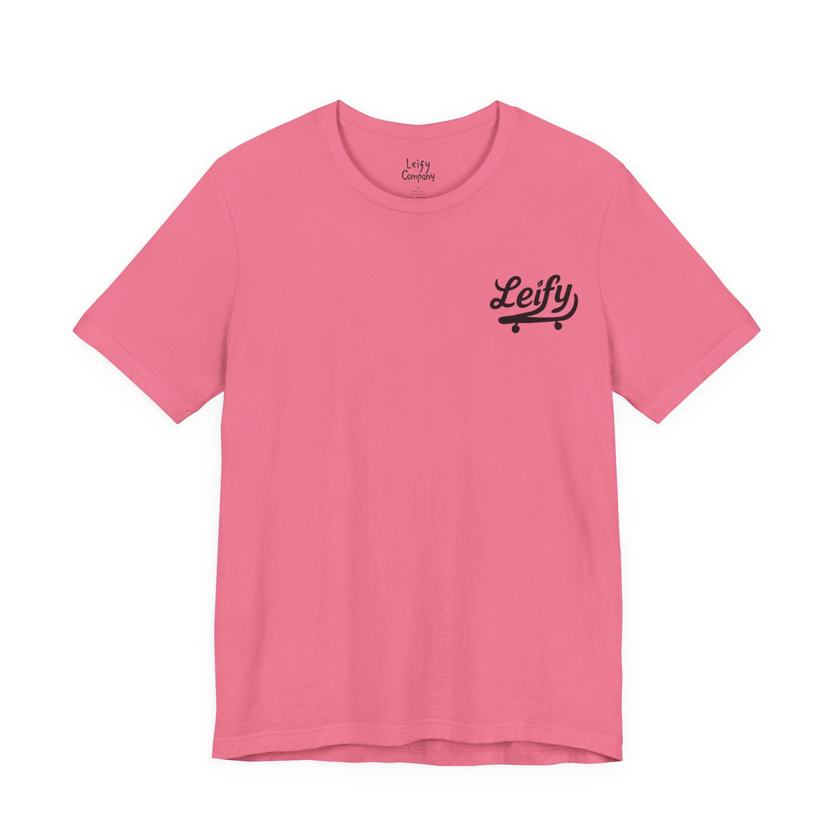 Frankie Skating Tee by LEIFY (Teal Lettering) (US)