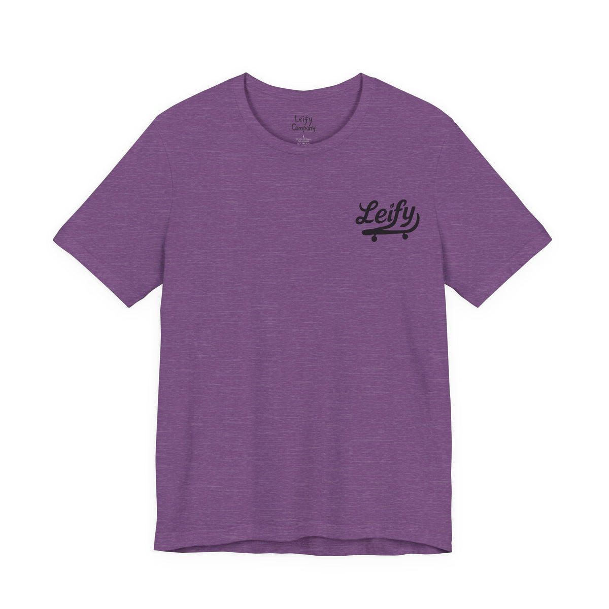Frankie Skating Tee by LEIFY (Teal Lettering) (US)