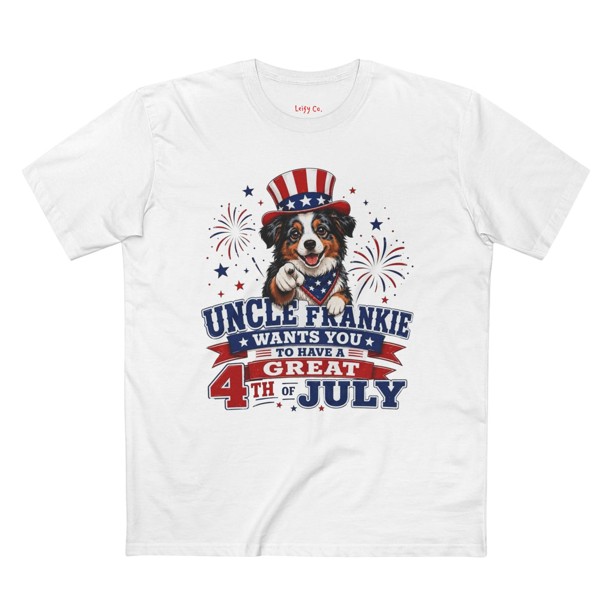 "Frankie Wants You" 4th of July Tee by LEIFY