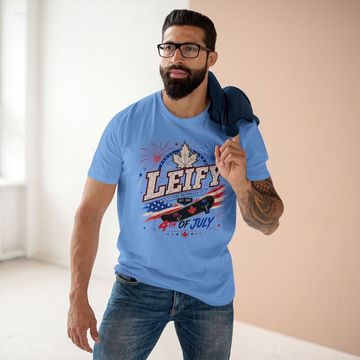 4th of July Tee by LEIFY