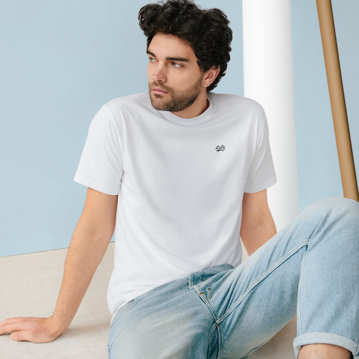 Frankie Skating Tee by LEIFY (Black) (US)