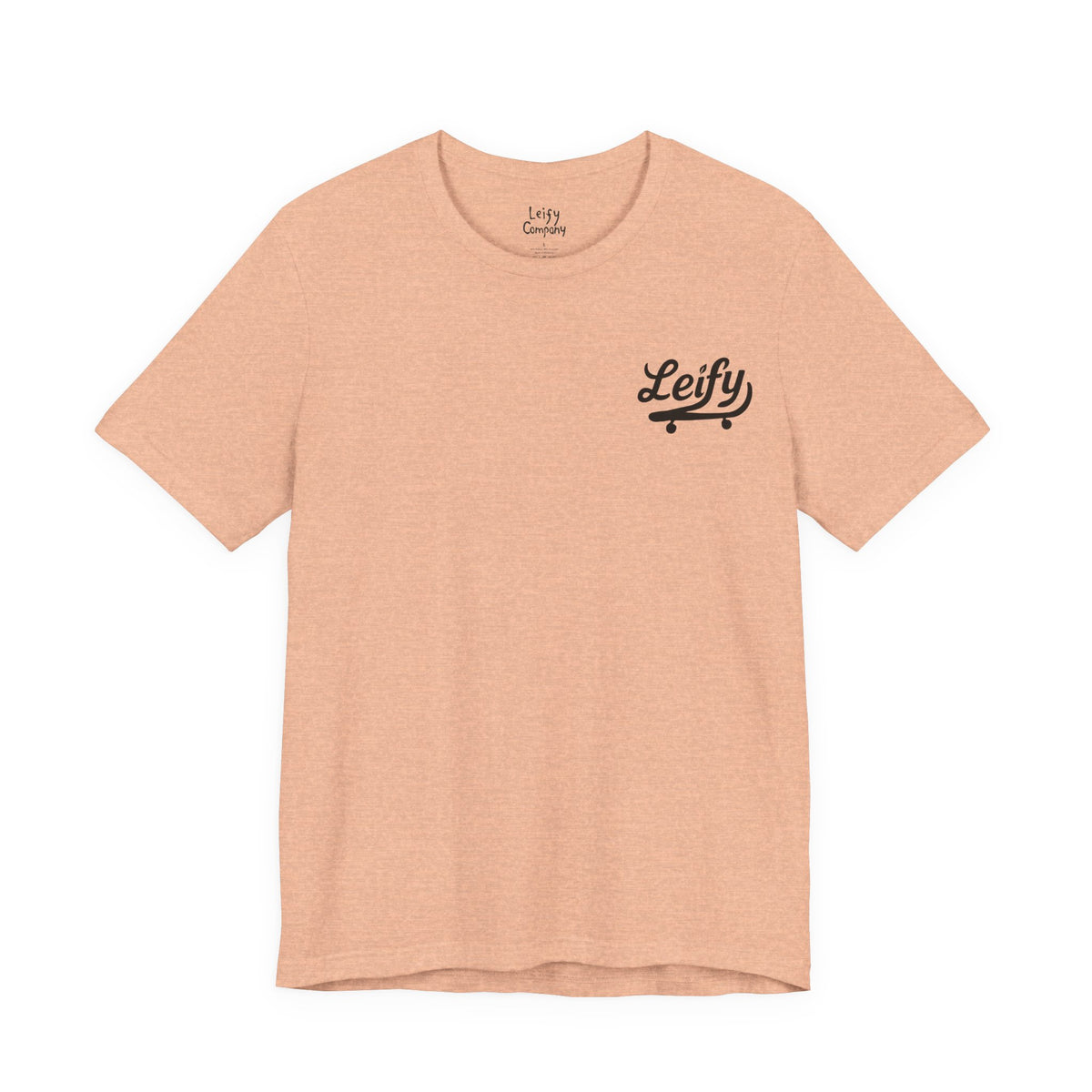Frankie Skating Tee by LEIFY (Teal Lettering) (US)