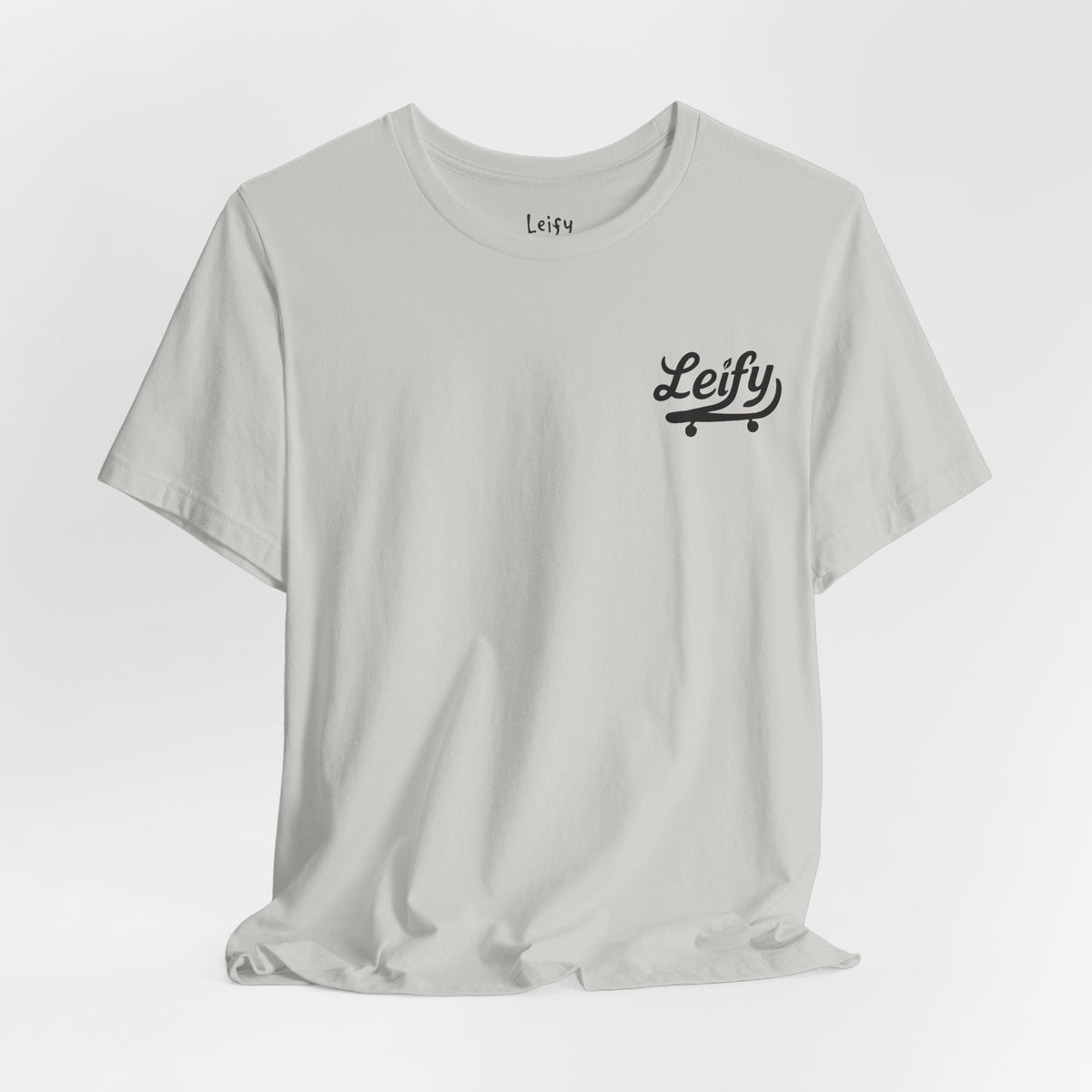 Frankie Skating Tee by LEIFY (Teal Lettering) (US)