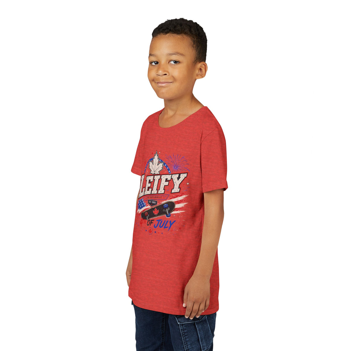 4th of July YOUTH Tee by LEIFY