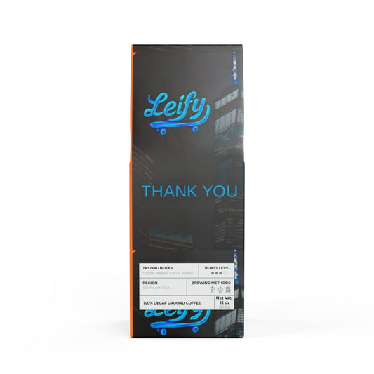 Decaf Blend Trapper Peak by LEIFY (Medium Roast)