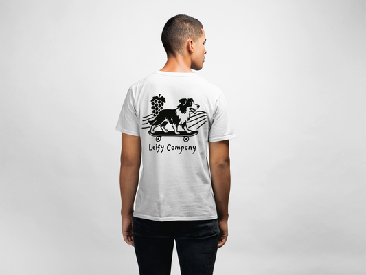 Frankie Vineyard Tee by LEIFY (Black) (Ships from UK)