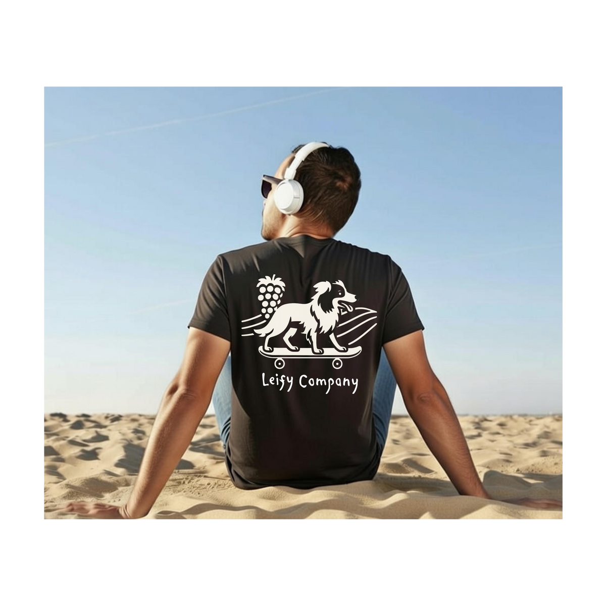 Frankie Vineyard Tee by LEIFY (White) (Ships from UK)