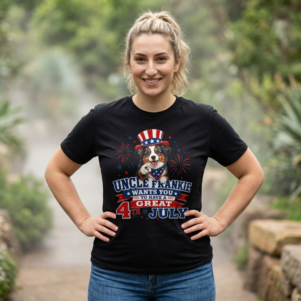 "Frankie Wants You" 4th of July Tee by LEIFY