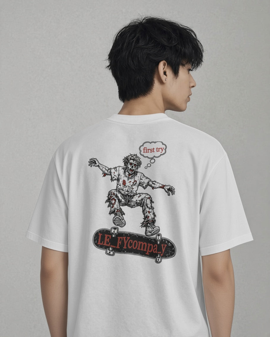 First Try Zombie Tee by LEIFY
