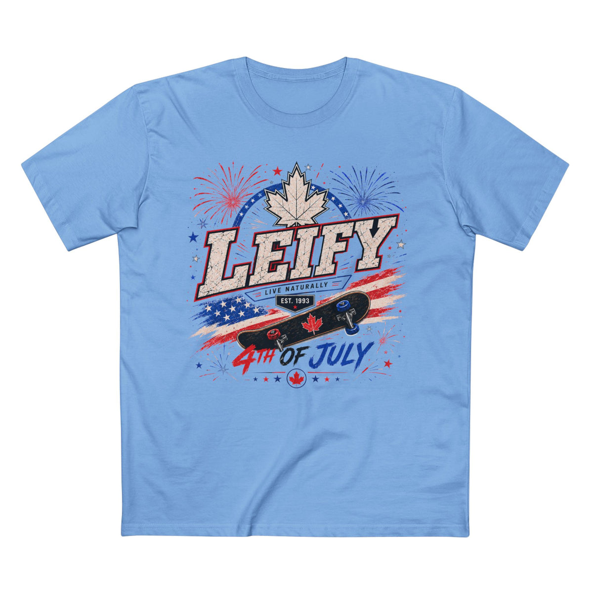 4th of July Tee by LEIFY