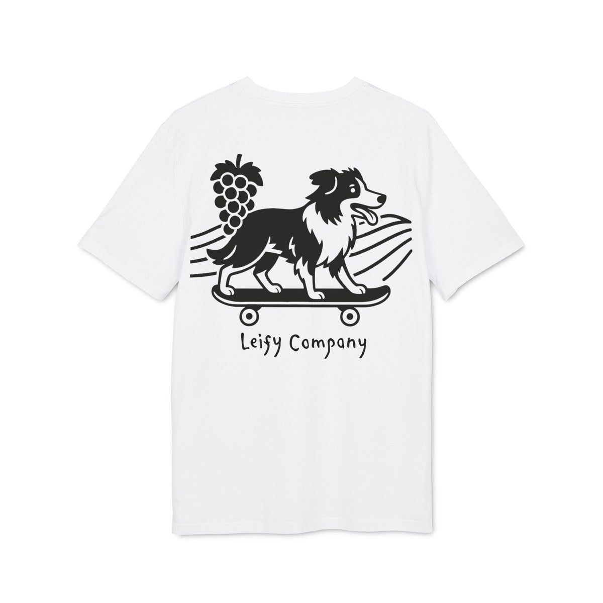 Frankie Vineyard Tee by LEIFY (Black) (Ships from UK)