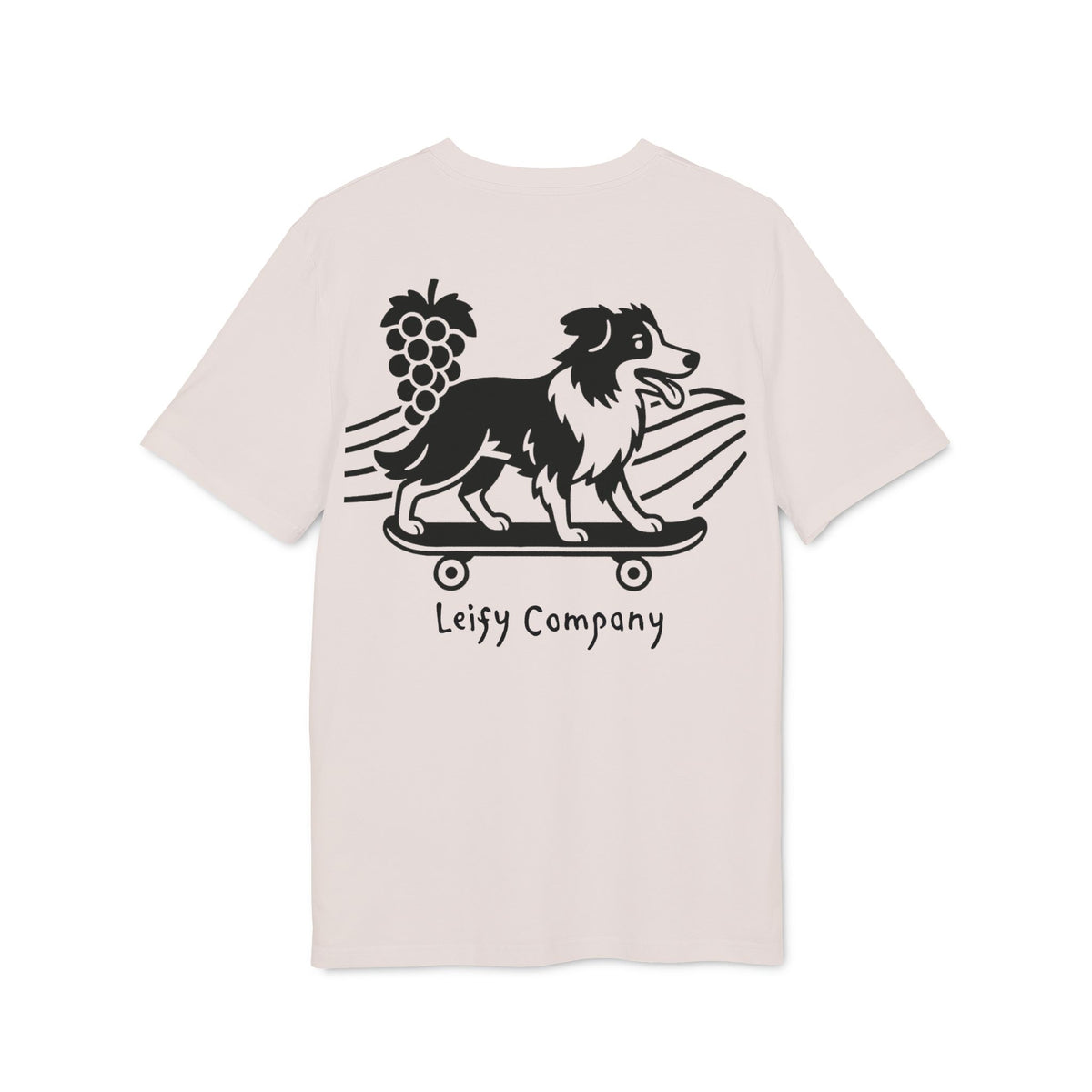 Frankie Vineyard Tee by LEIFY (Black) (Ships from UK)