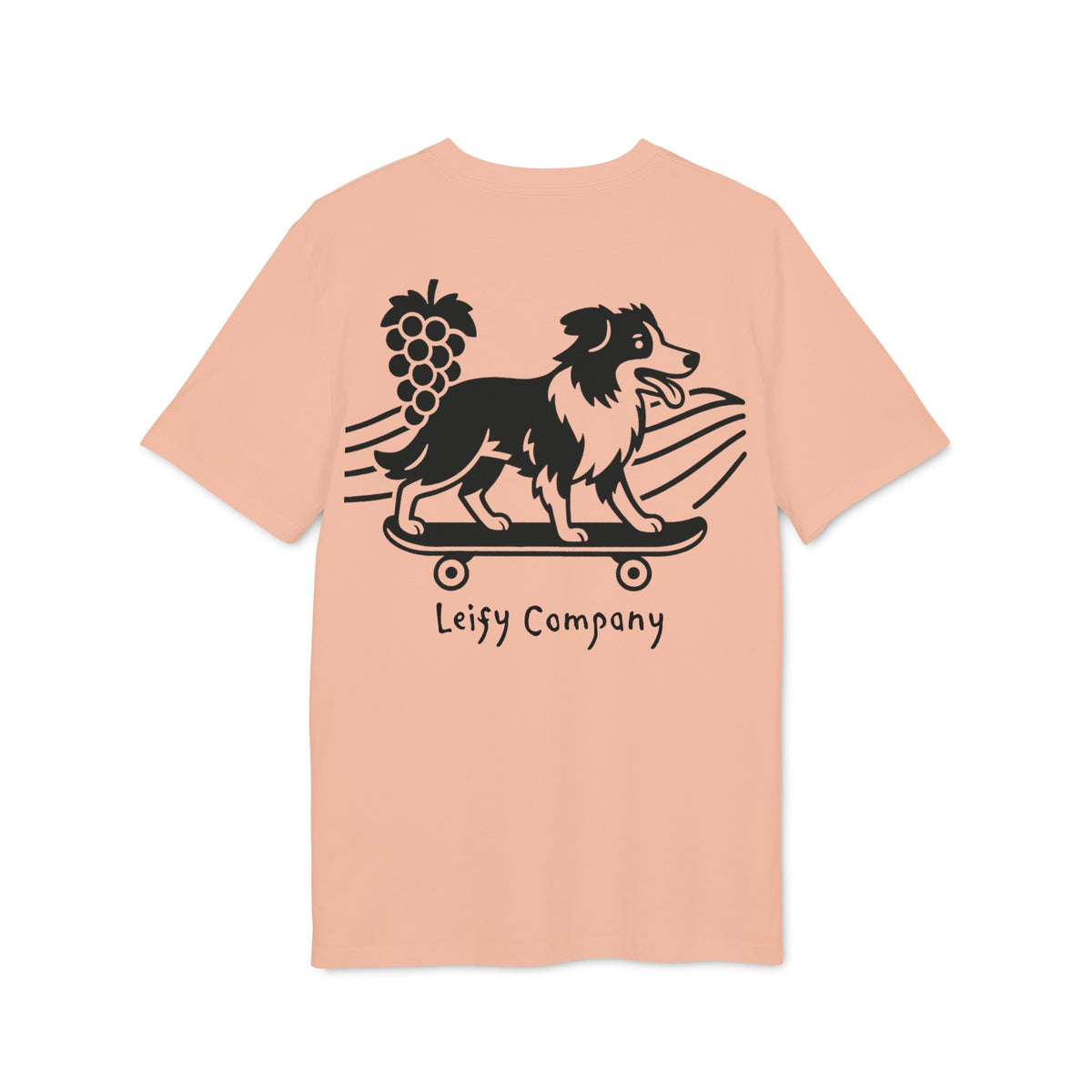 Frankie Vineyard Tee by LEIFY (Black) (Ships from UK)