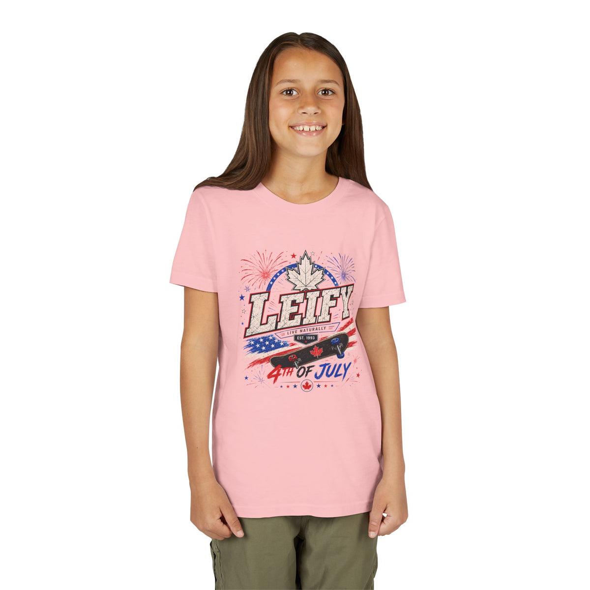 4th of July YOUTH Tee by LEIFY