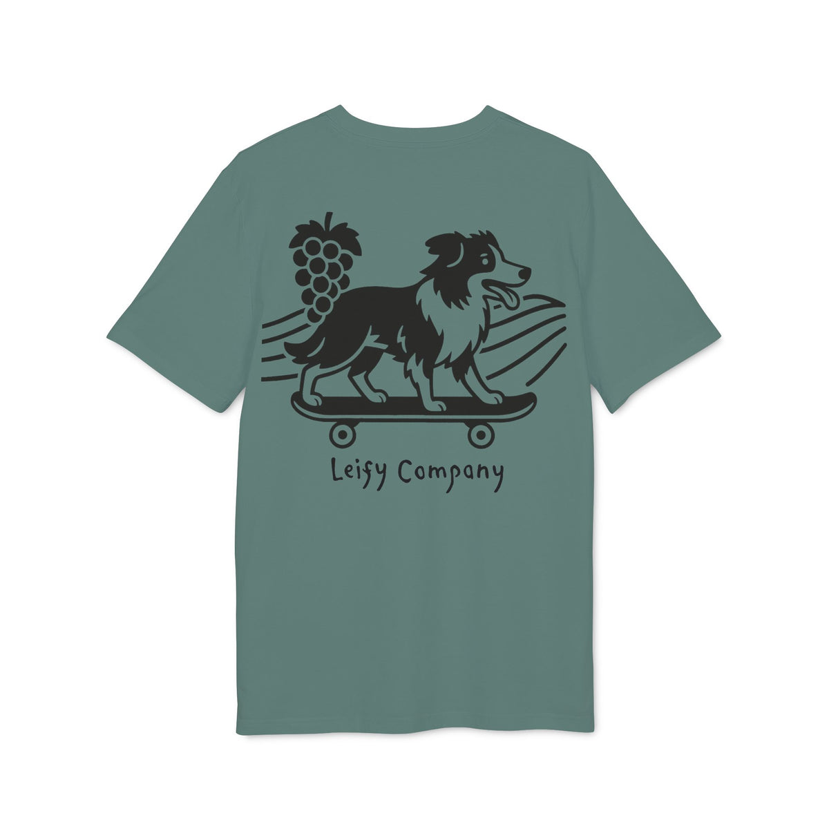 Frankie Vineyard Tee by LEIFY (Black) (Ships from UK)