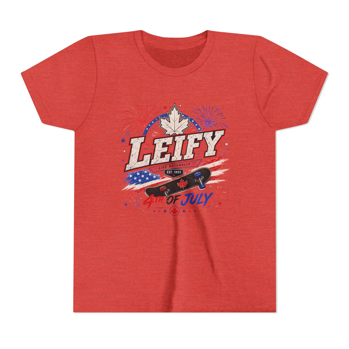4th of July YOUTH Tee by LEIFY
