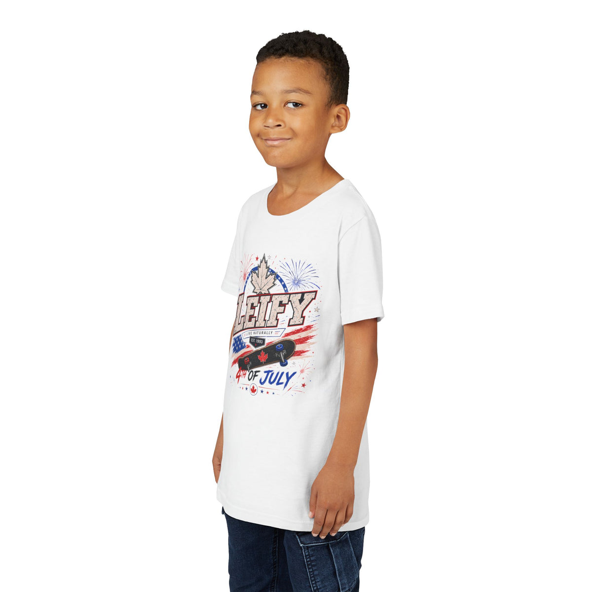 4th of July YOUTH Tee by LEIFY