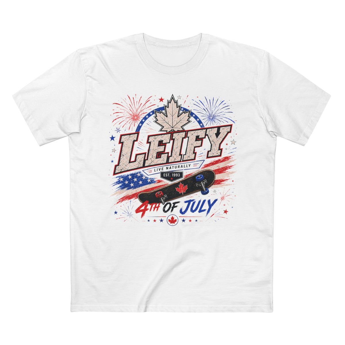 4th of July Tee by LEIFY