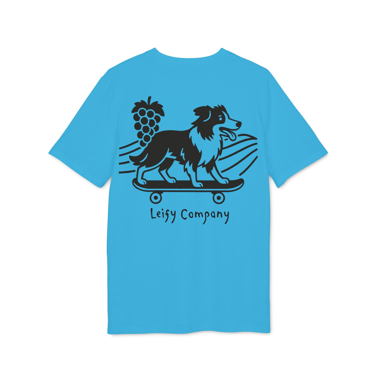 Frankie Vineyard Tee by LEIFY (Black) (Ships from UK)