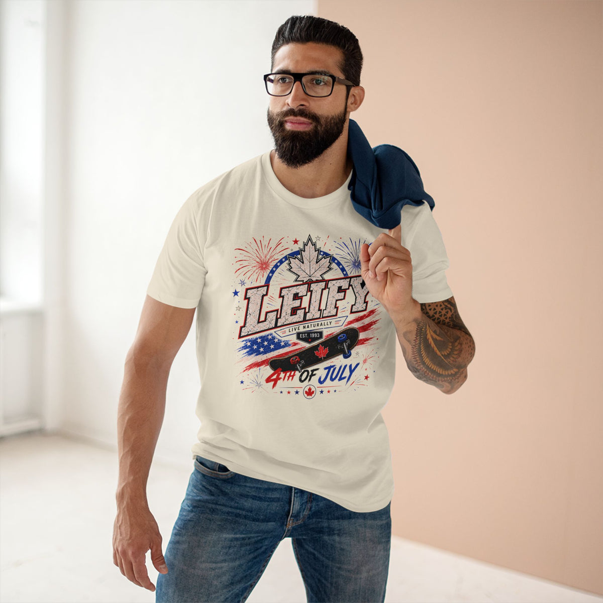 4th of July Tee by LEIFY