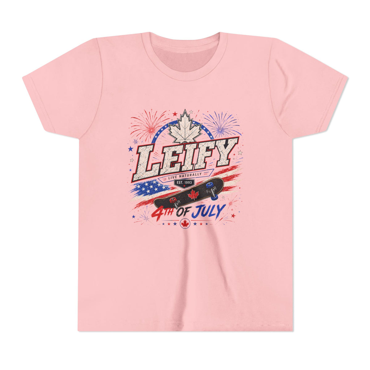 4th of July YOUTH Tee by LEIFY