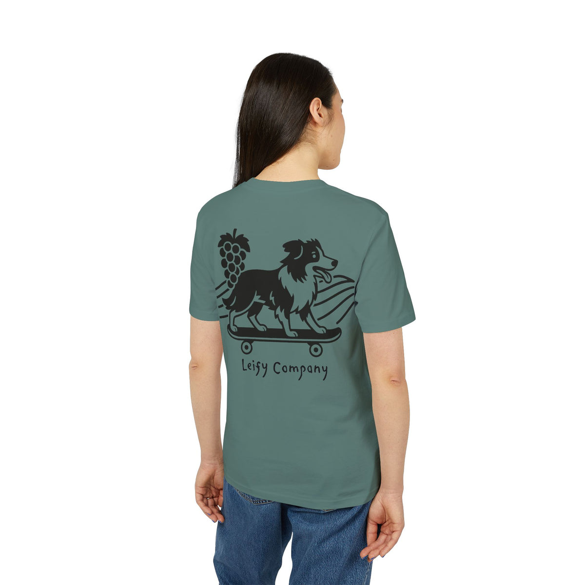 Frankie Vineyard Tee by LEIFY (Black) (Ships from UK)